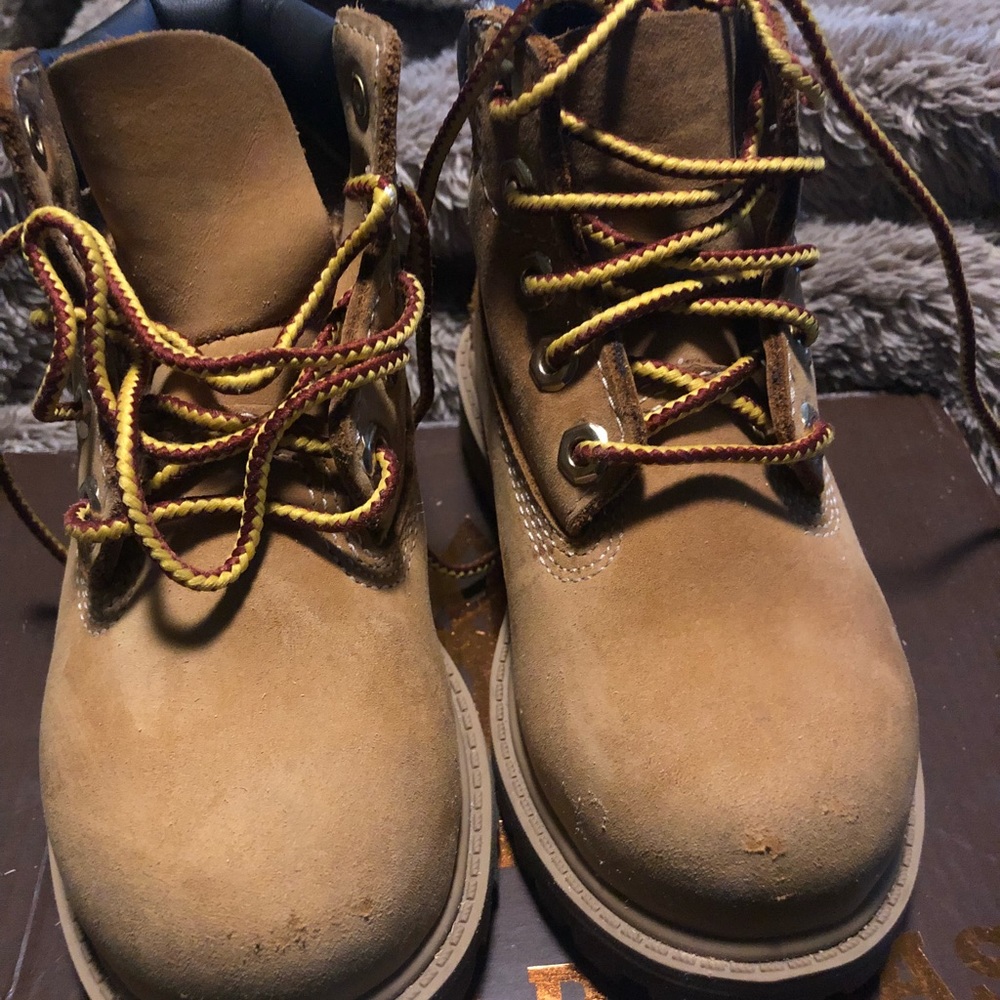 Toddler size 8 Timberland boots